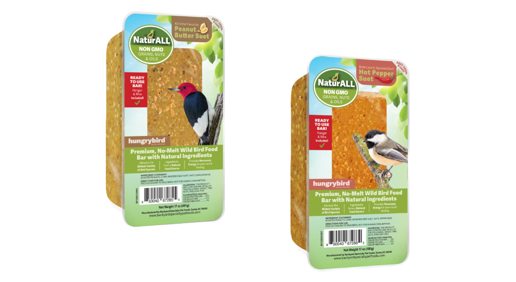 Hungrybird Suet Bars Naturall All Flavors