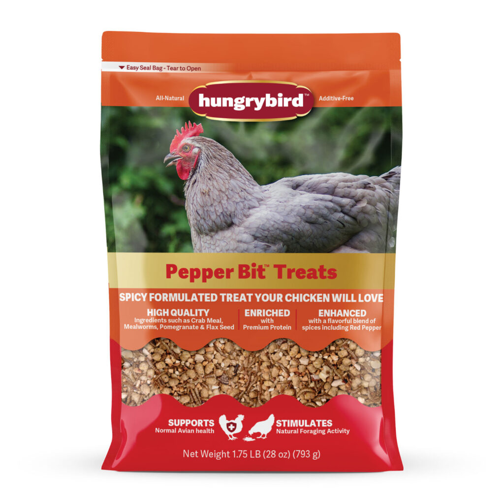Hungrybird Poultry Bit Treats Pepper 28Oz Bag
