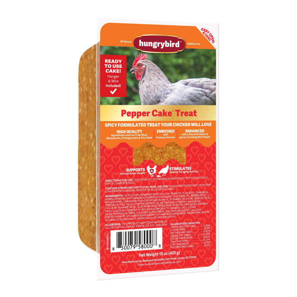 Hungrybird Poultry Cake Treat Pepper By0800807